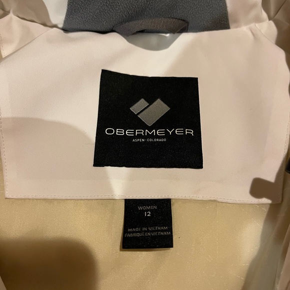 Obermeyer Women's White COSIMA Ski Jacket - Picture 2 of 15